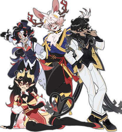 High Quartet Renders.